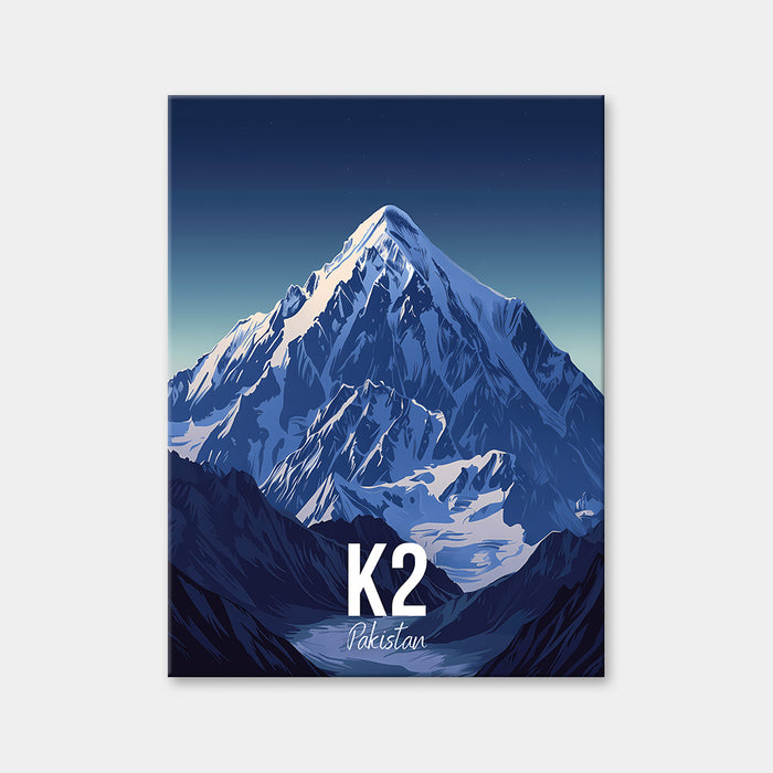 K2 Pakistan Stadtbild Diamantmalerei