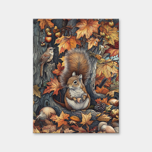 Nuts for Fall Diamond Painting