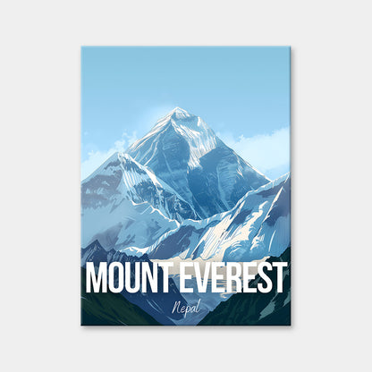 Mount Everest Nepal Cityscape Diamond Painting