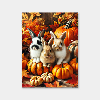 Pumpkin Patch Pals Diamond Painting