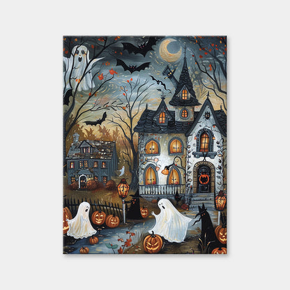 Haunted House Diamond Painting