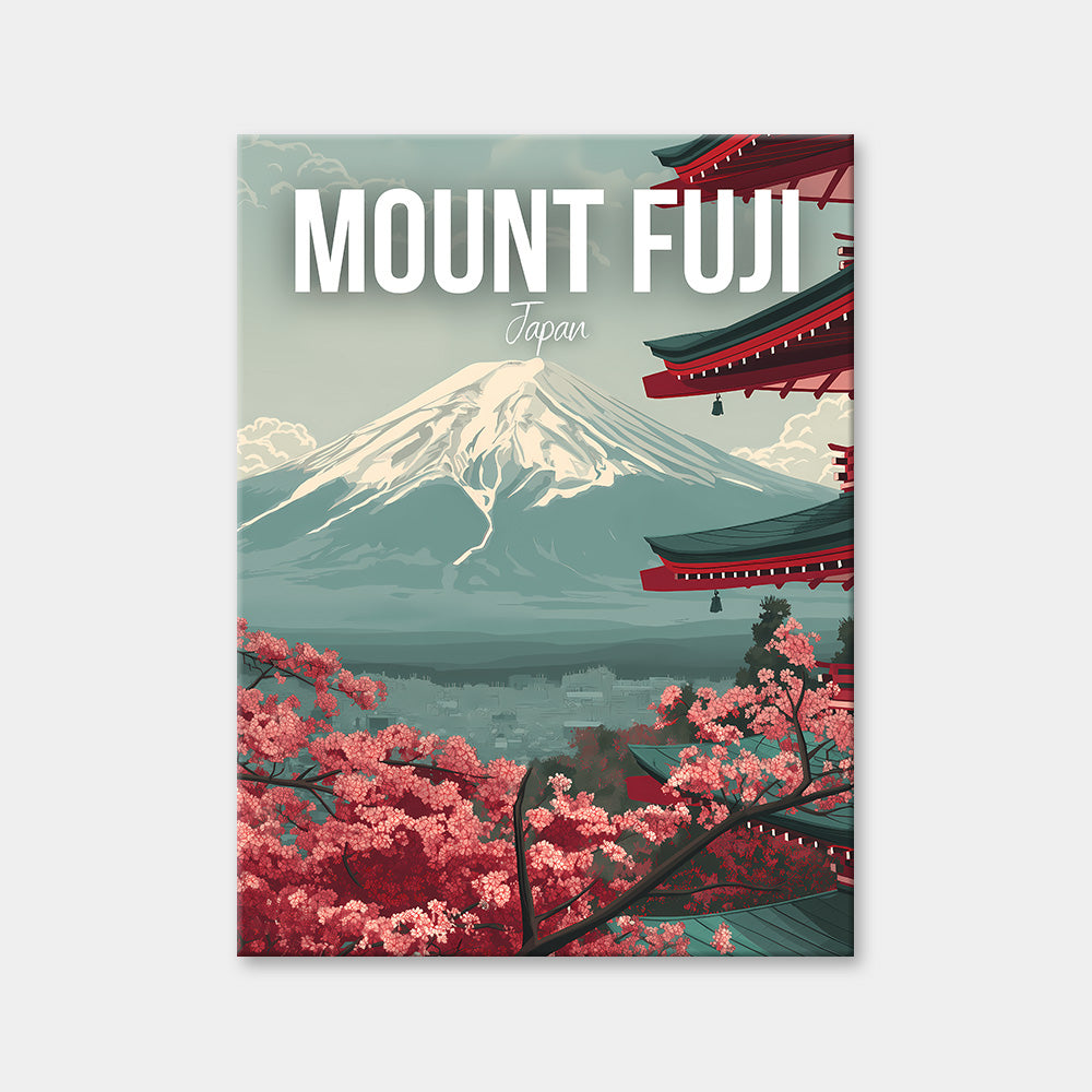 Mount Fuji Japan Cityscape Diamond Painting