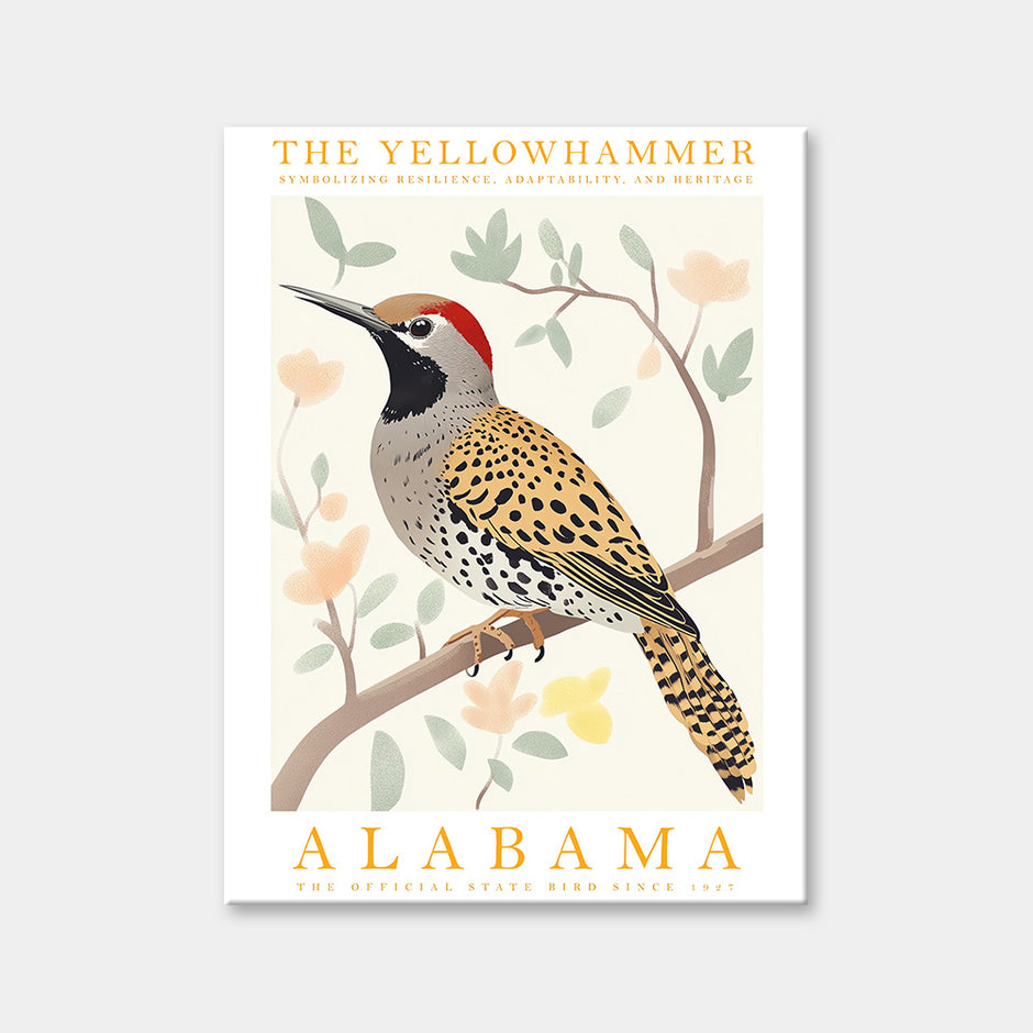 One State R&b Painting 50 U.S. State Birds Diamond Painting – Wander Painting