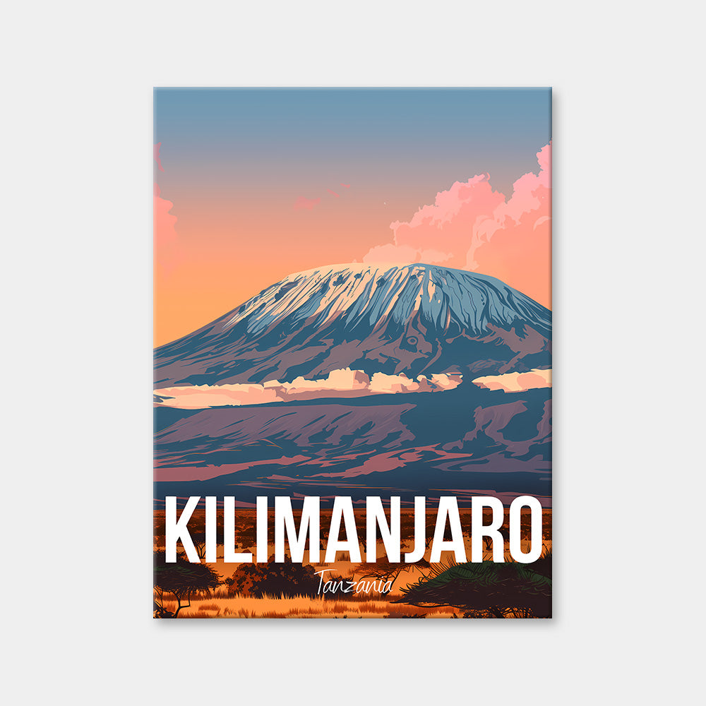 Kilimanjaro Tanzania Cityscape Diamond Painting