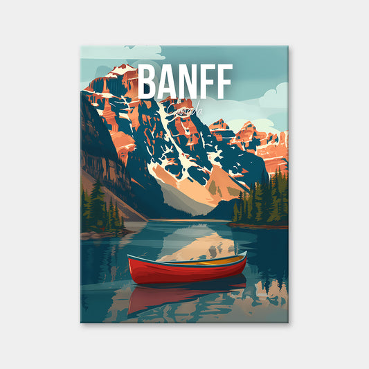 Banff Canada Cityscape Diamond Painting