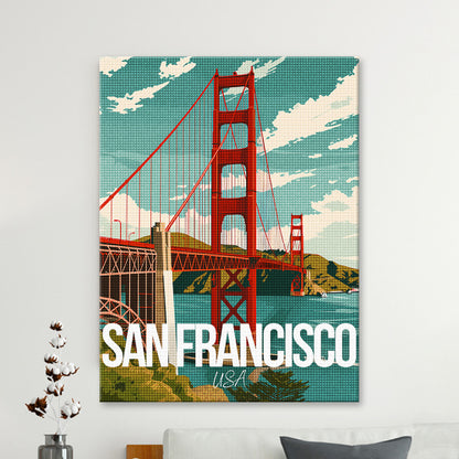 San Francisco USA Cityscape Diamond Painting