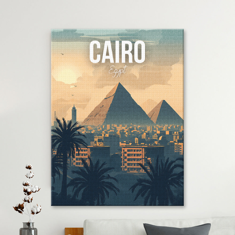 Cairo Egypt Cityscape Diamond Painting