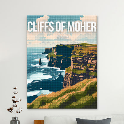 Cliffs of Moher Ireland Cityscape Diamond Painting