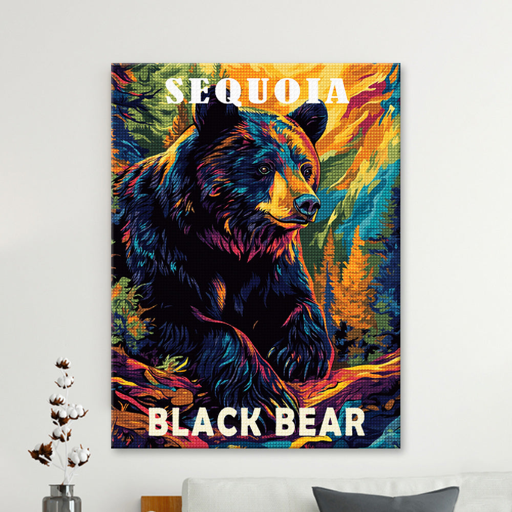 Sequoia National Park Animal Diamond Painting