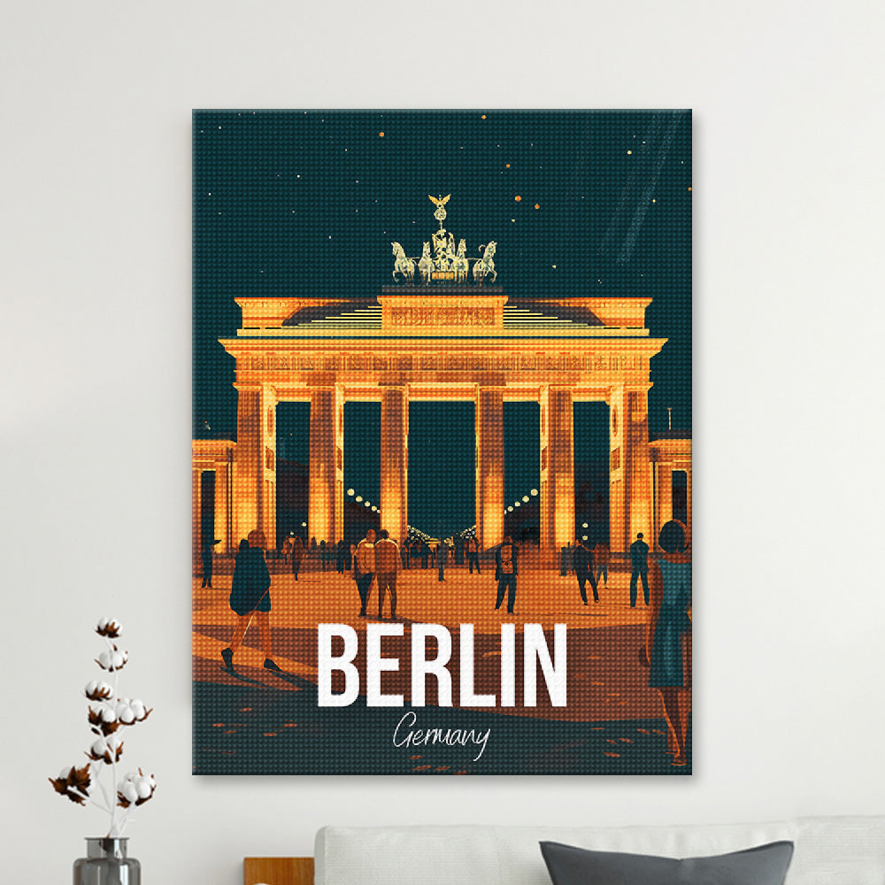 Berlin Germany Cityscape Diamond Painting