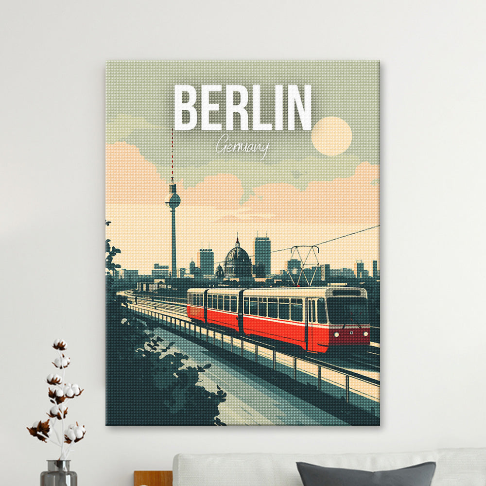 Berlin Germany Cityscape Diamond Painting