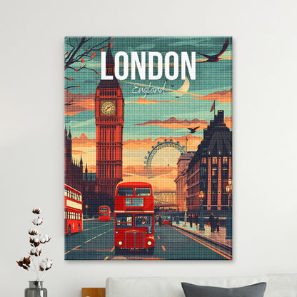 London England Cityscape Diamond Painting