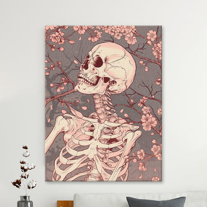 Blossoming Bones Diamond Painting