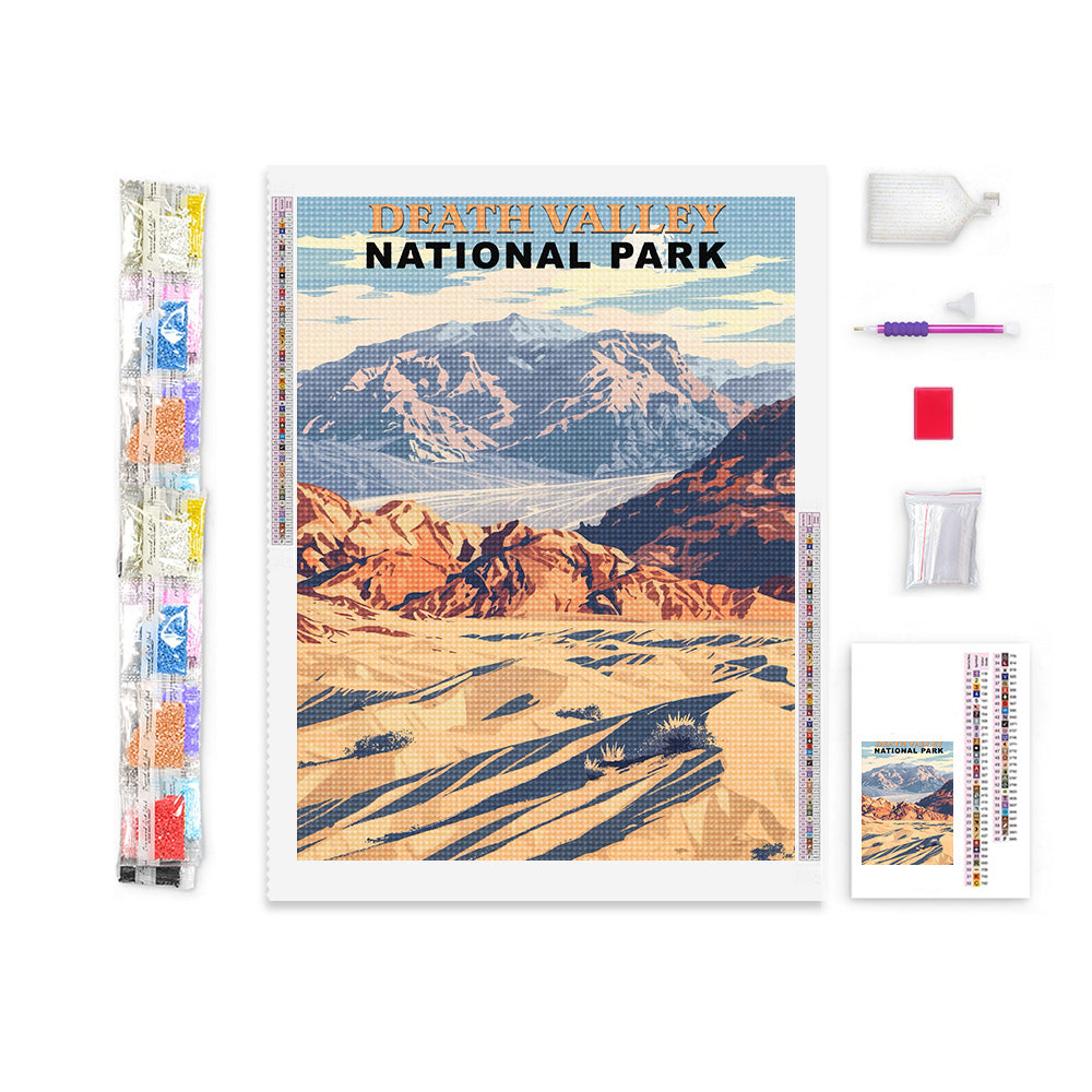 Death Valley National Park Diamond Painting (Vintage Edition)