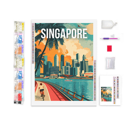 Singapore Cityscape Diamond Painting