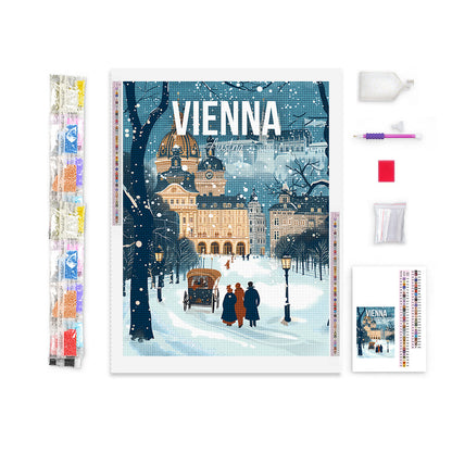 Vienna Austria Cityscape Diamond Painting