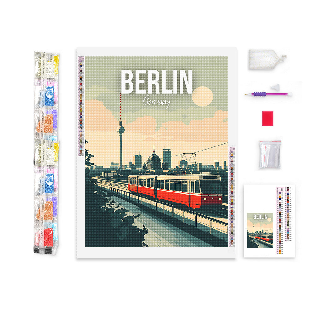 Berlin Germany Cityscape Diamond Painting