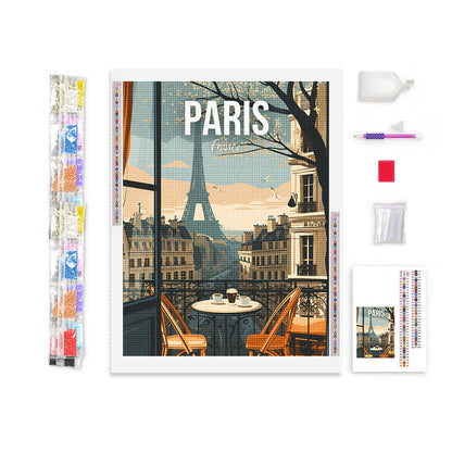 Paris France Cityscape Diamond Painting