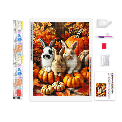 Pumpkin Patch Pals Diamond Painting