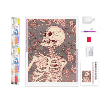 Blossoming Bones Diamond Painting