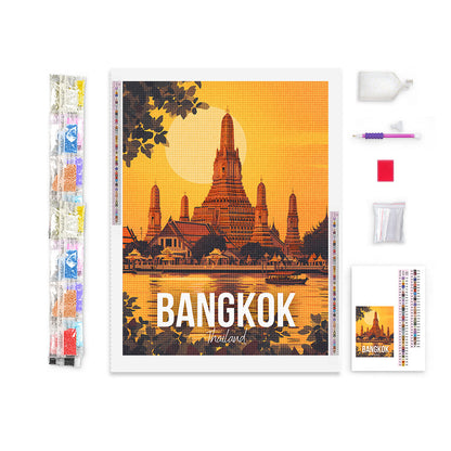 Bangkok Thailand Cityscape Diamond Painting