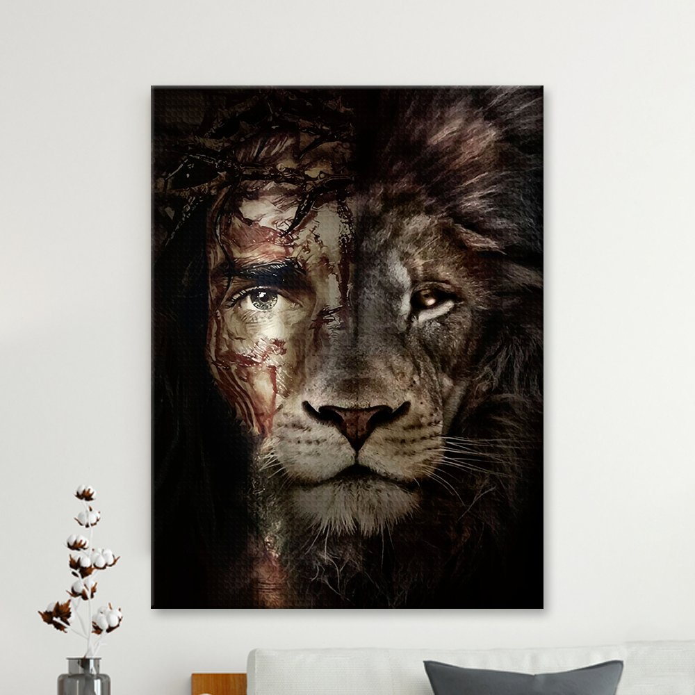 God Lion Diamond Painting