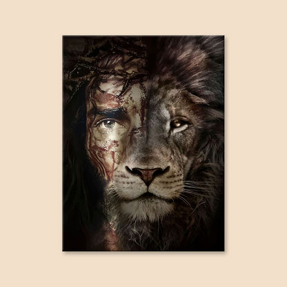 God Lion Diamond Painting