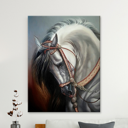Equestrian Horse Elegance Diamond Painting