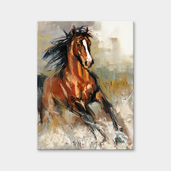 Diamantmalerei „Running Wild Horse“