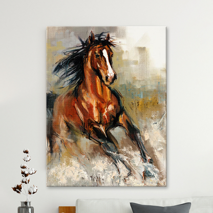 Running Wild Horse Diamond Painting