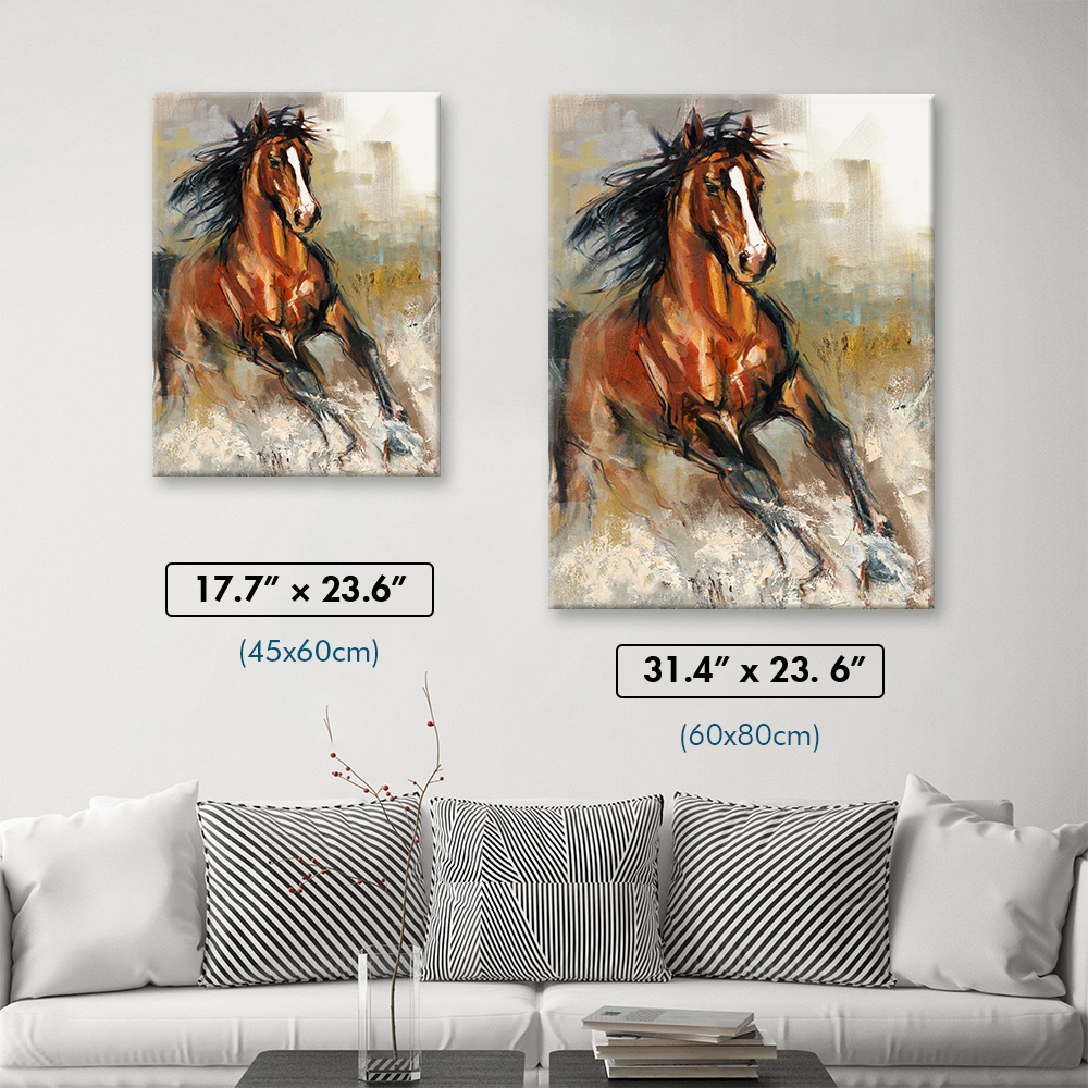Running Wild Horse Diamond Painting