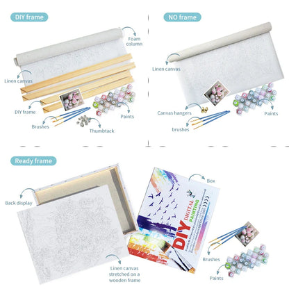 Path of Wildflowers | Paint by Numbers Kit – Wander Painting
