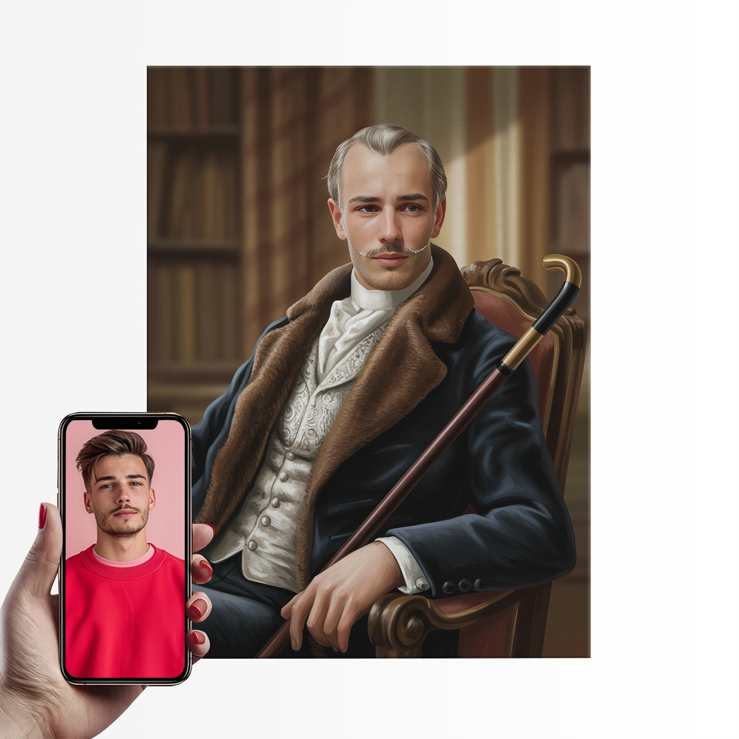 The Nobleman|Custom Paint by Numbers Kit
