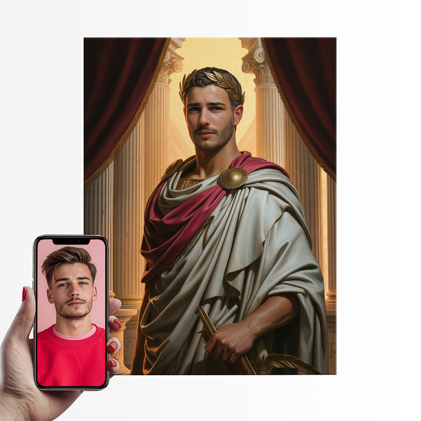 The Roman Imperator|Custom Paint by Numbers Kit