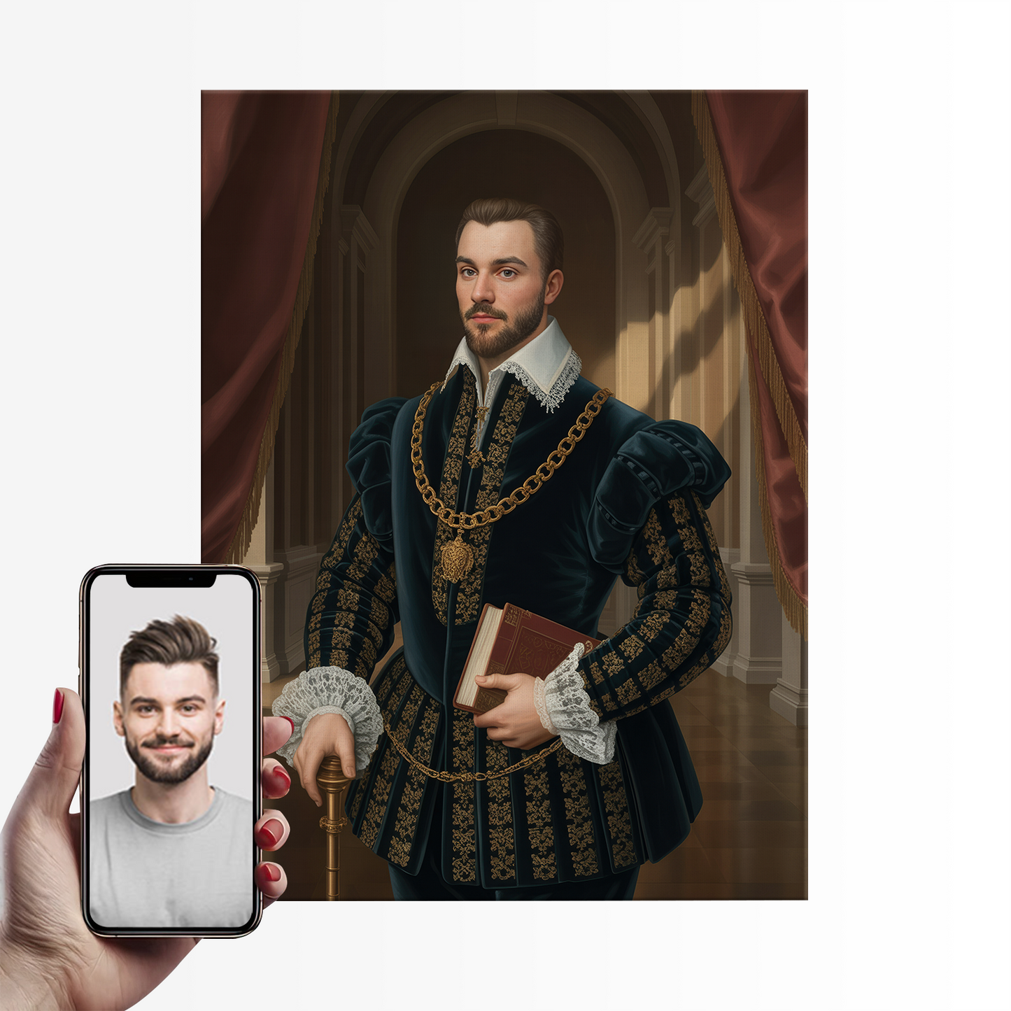 The Aristocrat|Custom Paint by Numbers Kit
