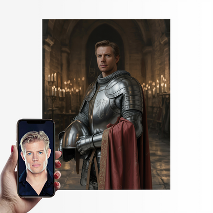 Knight in Armor|Custom Paint by Numbers Kit