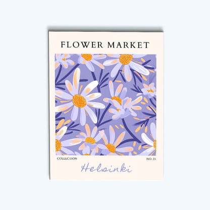 Helsinki Flower Market | Paint by Numbers Kit