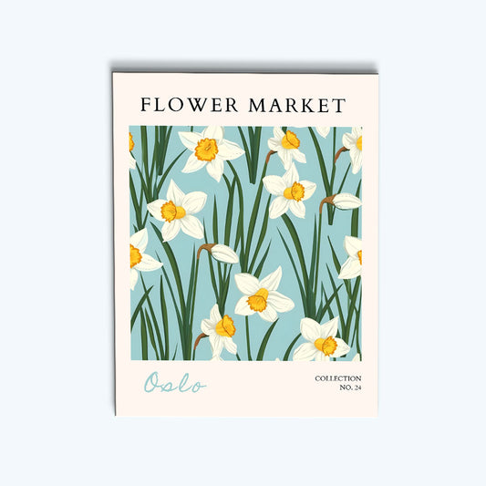 Oslo Flower Market | Paint by Numbers Kit