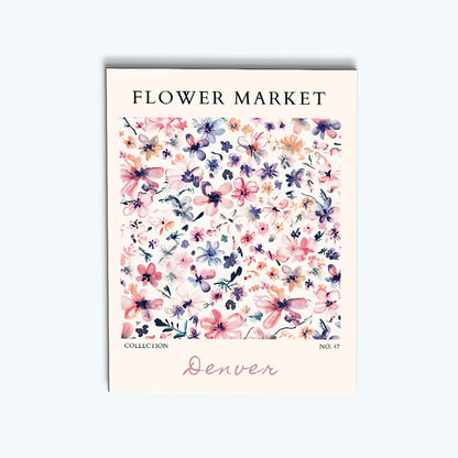 Denver Flower Market | Paint by Numbers Kit