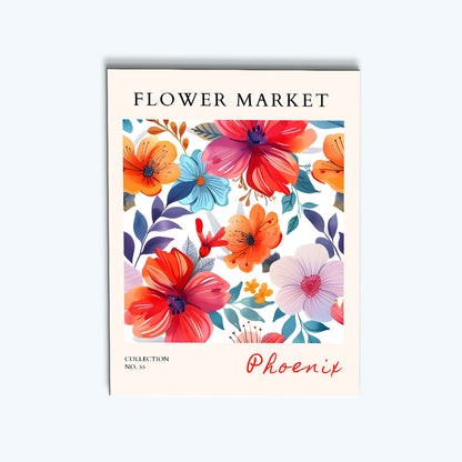 Phoenix Flower Market | Paint by Numbers Kit