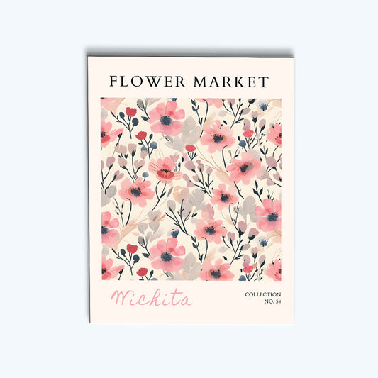 Wichita Flower Market | Paint by Numbers Kit