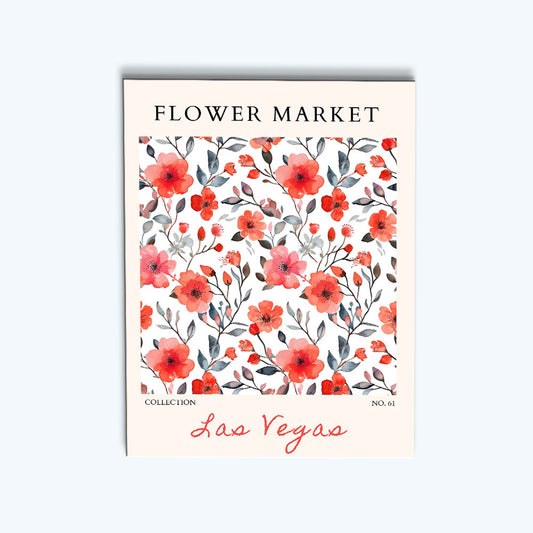 Las Vegas Flower Market | Paint by Numbers Kit