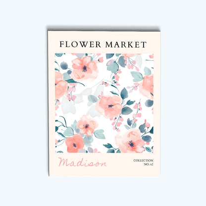 Madison Flower Market | Paint by Numbers Kit