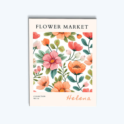 Helena Flower Market | Paint by Numbers Kit