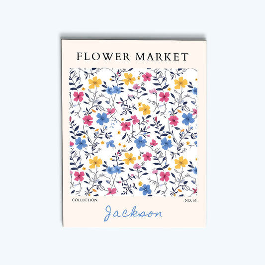 Jackson Flower Market | Paint by Numbers Kit