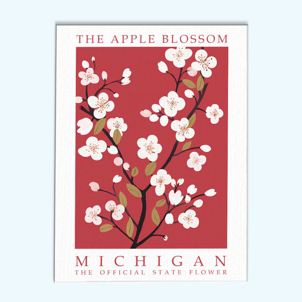 Michigan State Flower - Apple Blossom