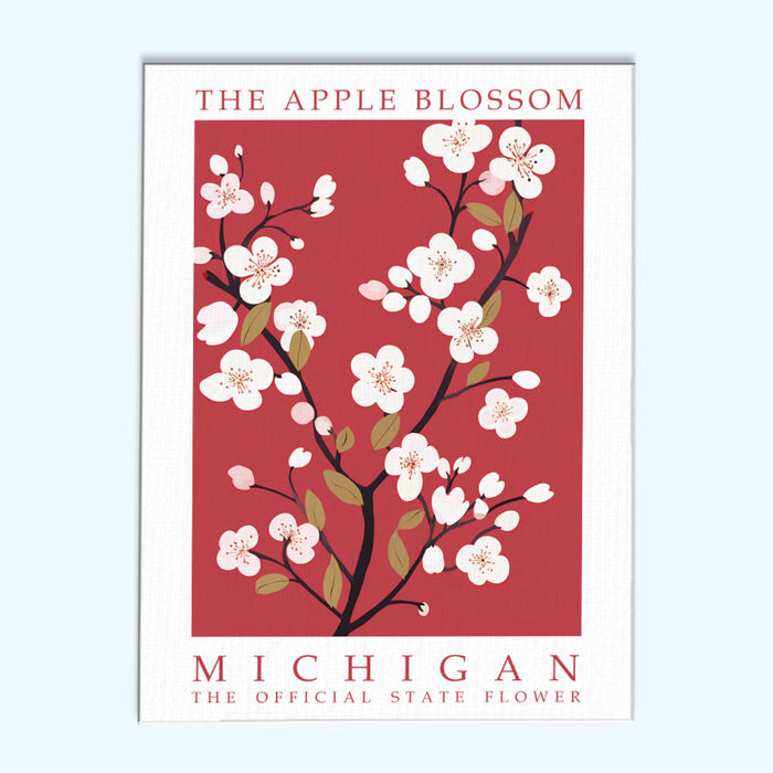 Michigan State Flower - Apple Blossom