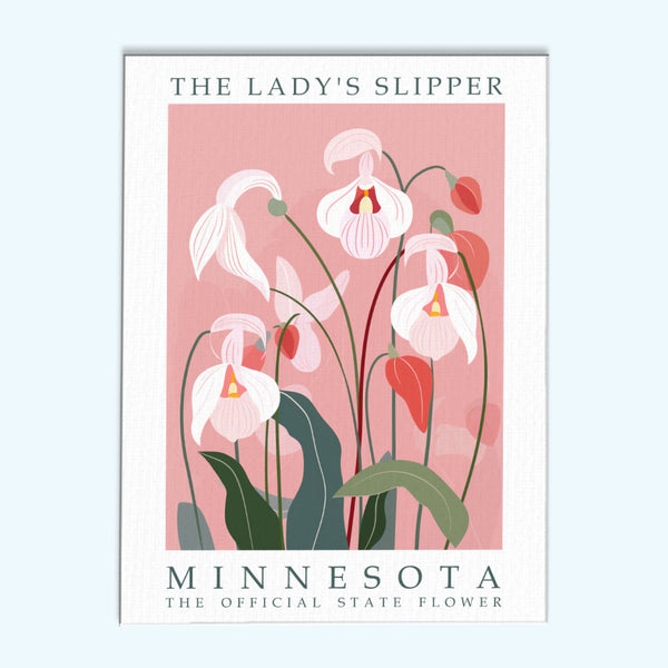 Minnesota State Flower - Lady's Slipper