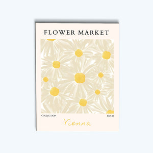 Wiener Blumenmarkt | Malen nach Zahlen Set