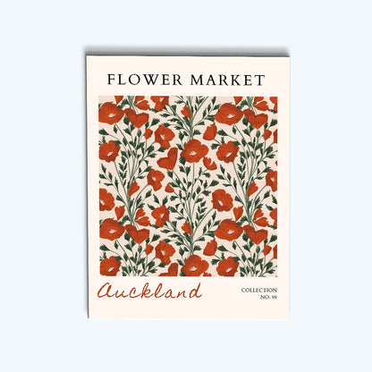 Auckland Flower Market | Paint by Numbers Kit